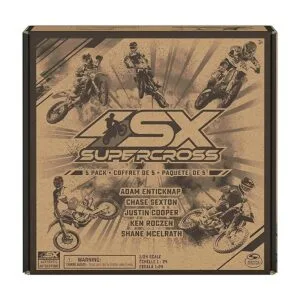 Supercross Auténtico paquete de 5 motocicletas fundidas a_6