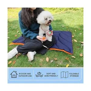 Tapete para perro al aire libre portátil impermeable_3