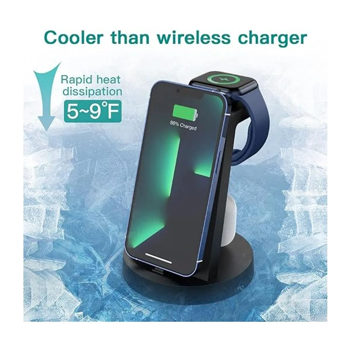 Charging Station for Multiple Devices3 in 1 Fast Charging_4