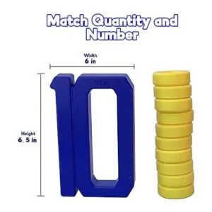 Skoolzy Bloques de números juguetes para niños pequeños_3
