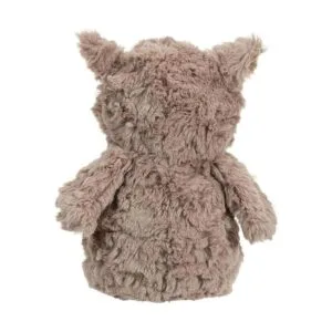 Apricot Lamb Juguetes de peluche marrón búho peluche suave_3