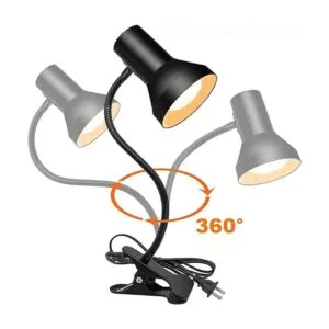 Desk Lamp EyeCaring Table Lamps 360Rotation Gooseneck_3