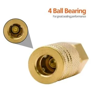 Acoplador industrial hembra de latón de 14 pulgadas_4