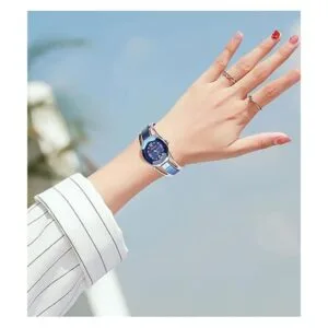 Gosasa Reloj de vestir con correa metálica de tamaño_2