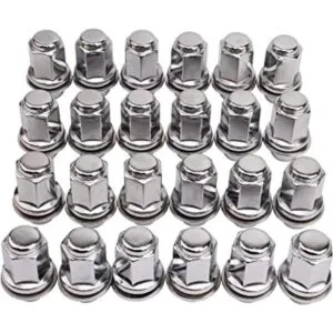 Juego de 24 tuercas hexagonales de 0.472 x 0.059 in de_1