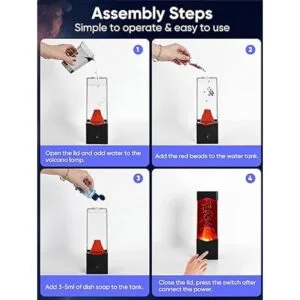 Lámpara de lava para adultos lámparas de lava volcánica_5