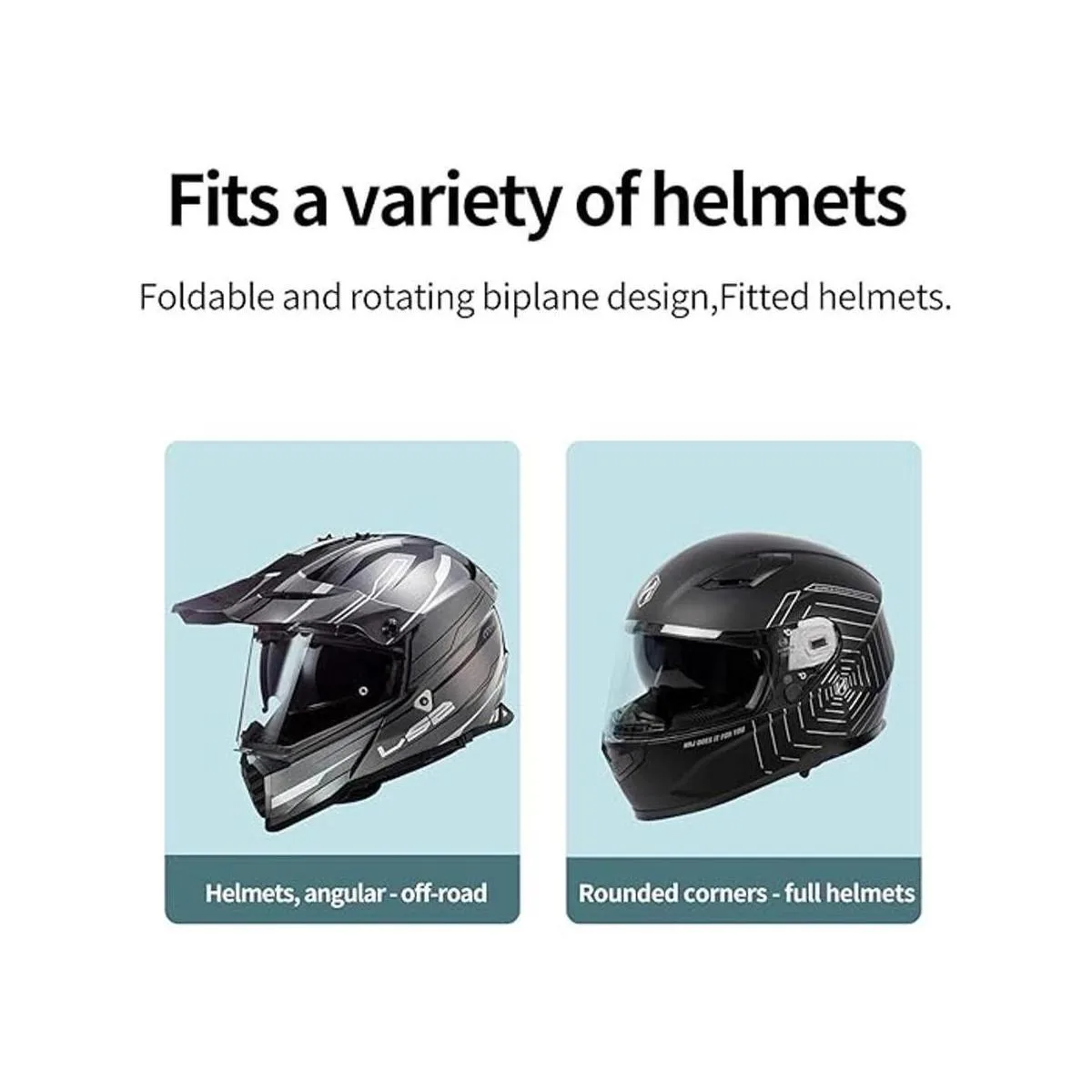 TELESIN Soporte de casco para GoPro Dirtbike Motocicleta_6