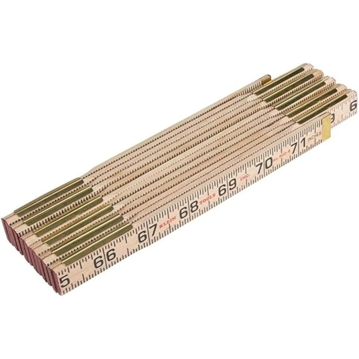 Klein Tools Regla plegable de madera lectura interior 9006_1