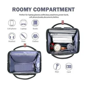 EMPSIGN Mochila para laptop para mujeres y hombres_3