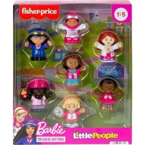 FisherPrice Little People Juego de 7 figuras de Barbie_6
