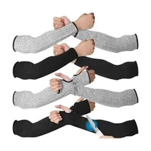 4 pares de mangas de brazo resistentes a los cortes nivel_1