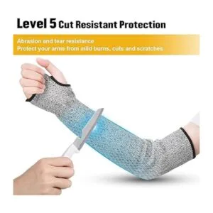 4 pares de mangas de brazo resistentes a los cortes nivel_4