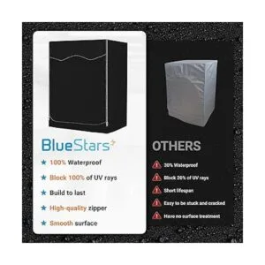 BlueStars Funda para lavadorasecadora para máquinas de_4