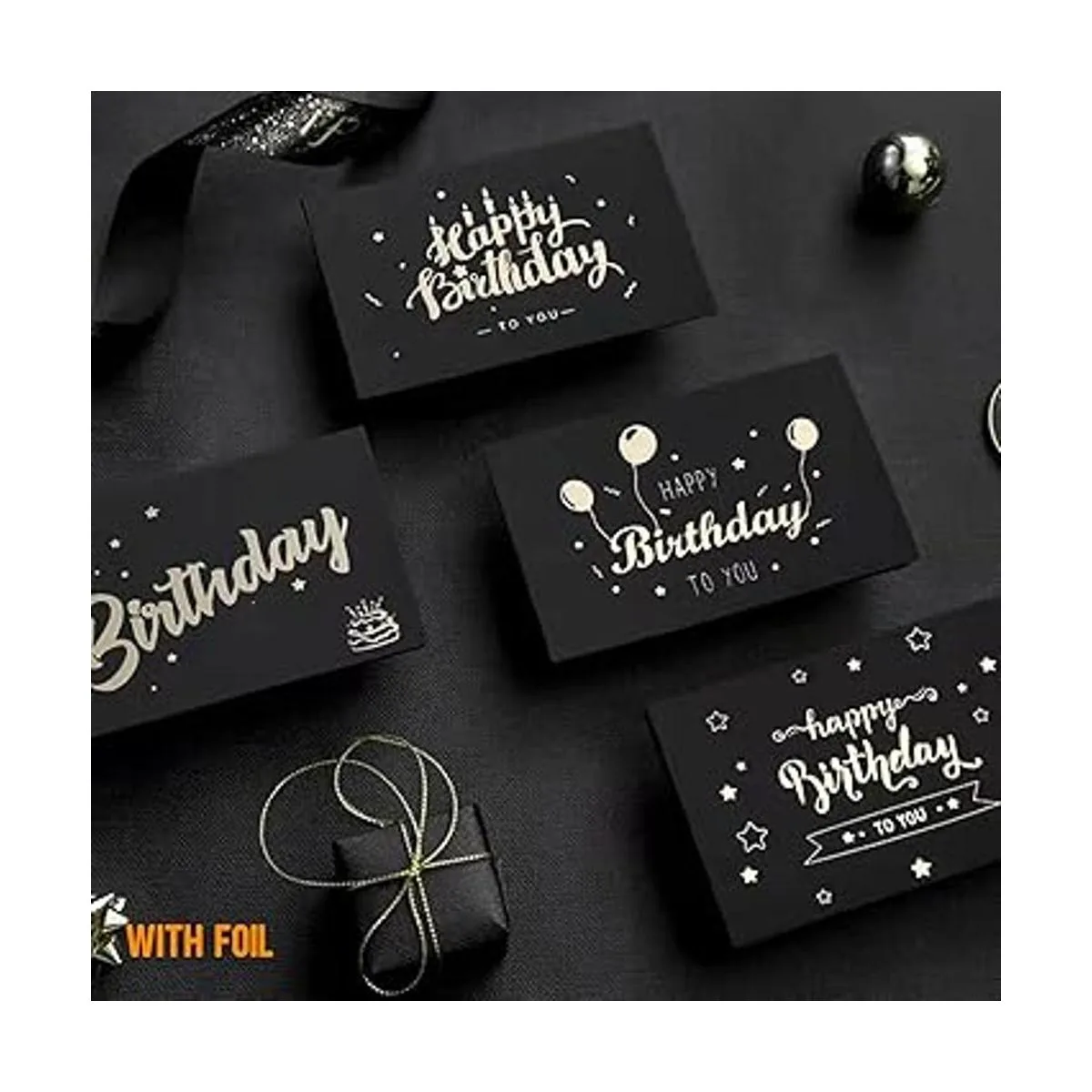 LIVHOLIC 100 hojas de cartulina de color negro 92 libras_6