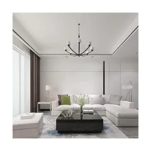 Canomo Swag Kit de luces con cadena de araña de 12 pies y_3