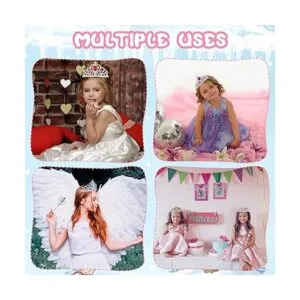 Tiaras y coronas de princesa varita y corona de corazón_7