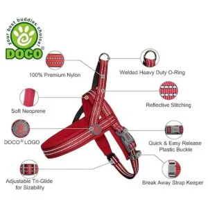 DOCO Vario Arnés de neopreno reflectante_6