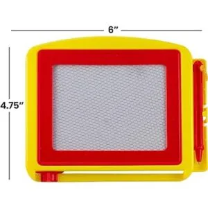 Mini tablero magnético de dibujo para niños paquete de 12_2