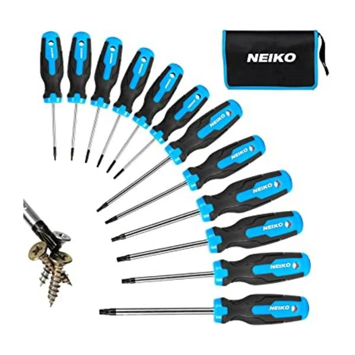 NEIKO 01377A Juego de destornilladores Torx magnéticos_1