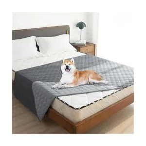 gogobunny Funda de cama impermeable 100 doble cara para_3