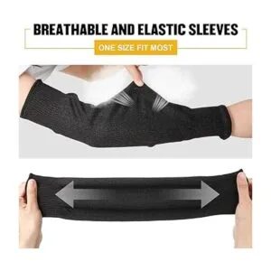 4 pares de mangas de brazo resistentes a los cortes nivel_3