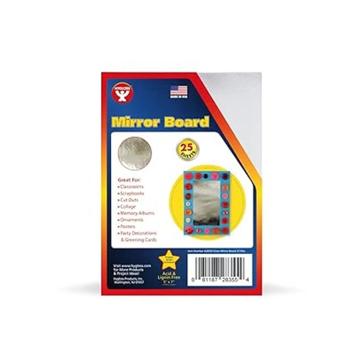 Hygloss Products 28570 Juego de 100 hojas para espejo 5_2