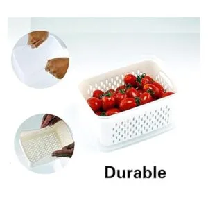 5 PCS Large Fruit Containers for Fridge Leakproof Food_5
