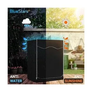 BlueStars Funda para lavadorasecadora para máquinas de_2