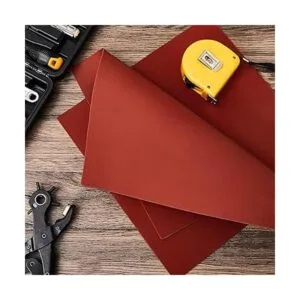 2 piezas de hoja de goma de silicona roja flexible de alta_7