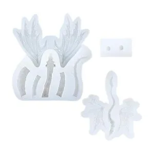 Moldes de silicona de dragón alado paquete de 2 para_3
