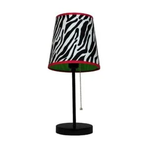Limelights LT3000ZBA Fun Prints Lámpara de mesa negrocebra_1