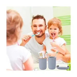 iMucci Juego de 5 accesorios de baño de plástico_2