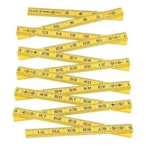 Klein Tools 9106 Regla plegable de 6 pies fibra de vidrio_5