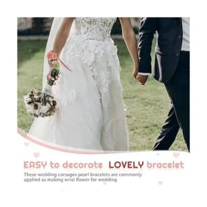 Pulsera de ramillete de muñeca correas elásticas de_4