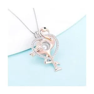 LGSY Colgante de plata de ley 925 con forma de flamenco_5