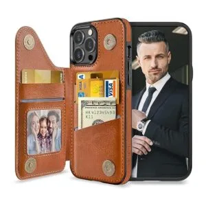 LOHASIC Funda tipo cartera para iPhone 14 Pro Max 5_1