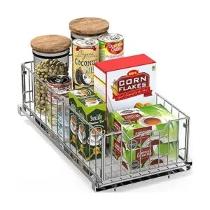 SimpleHouseware Cesta deslizante extraíble para gabinete_3