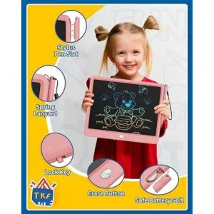 TEKFUN Juguetes para niñas tableta de escritura LCD de 12_3