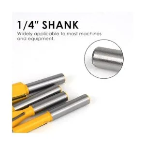 BAIDETS Juego de 15 brocas de carburo de tungsteno para_5