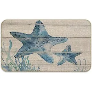 Felpudo con temática de estrella de mar para entrada_1