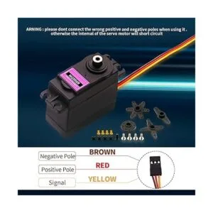 DaFuRui Paquete de 4 servomotores MG996R motor digital_4