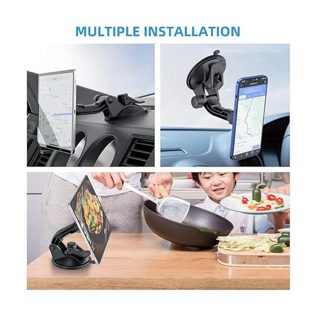 Soporte magnético para tableta de automóvil universal_6