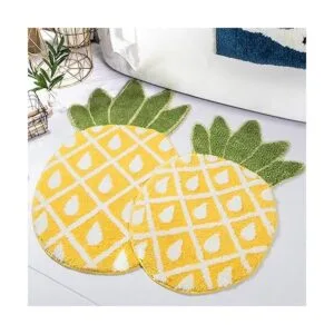 Alfombra antideslizante para puerta de piña alfombra de_6