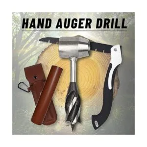 Bushcraft Gear Taladro de mano herramientas de_6