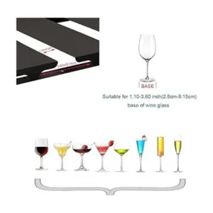 SIMVE Soporte para copa de vino debajo del estante_4