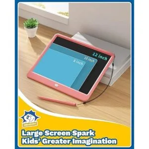 TEKFUN Juguetes para niñas tableta de escritura LCD de 12_2