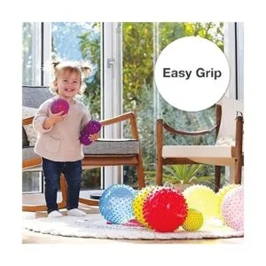 Edushape Bolas sensoriales para bebé bolas de bebé de 4_4