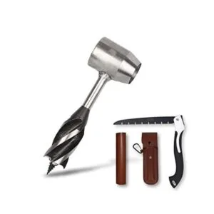 Bushcraft Gear Taladro de mano herramientas de_1