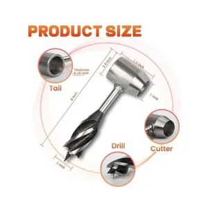 Bushcraft Gear Taladro de mano herramientas de_2