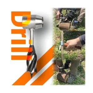 Bushcraft Gear Taladro de mano herramientas de_3